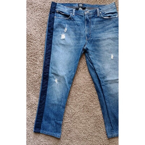 BDG Urban Outfitters Jeans Men's Size 34x32 Jeans Blue Denim Slim Fit Y2K - Picture 3 of 9